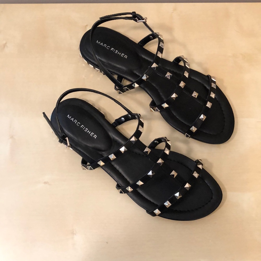 Marc Fisher studded sandals